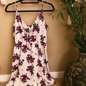 H&M | Floral Tie-Front Cami Dress